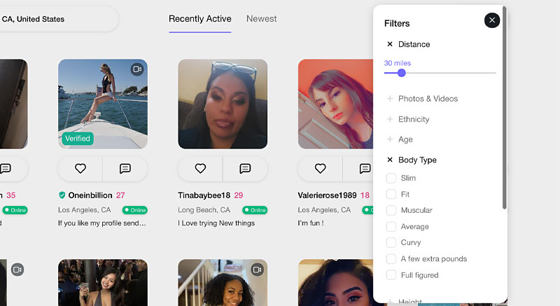 sugardaddycom search filter